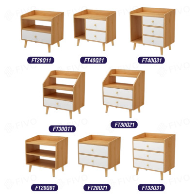 Tủ Tab Đầu Giường Mini FIVO Mẫu FT20 Có Hộc Tủ Tiện Lợi Phong Cách Đơn Giản, Phù Hợp Cho Mọi Kiểu Nhà, Sản Phẩm Nội Thất Lắp Ráp Thông Minh