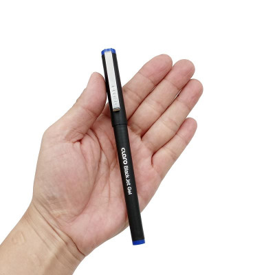 Bút Gel Claro Black Jet 0.6 mm - Mực Xanh