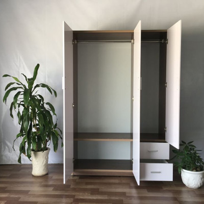 Tủ nhựa quần áo đài loan 1m8 x1m2 in hình 3D Loại Tốt