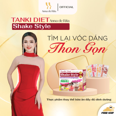 [Anna de Rita] Thực phẩm thay thế bữa ăn SHAKE STYLE (hộp x 10 gói 25gr)