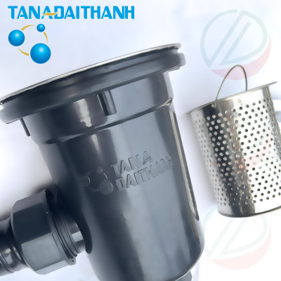 Bộ Chậu Rửa Bát Inox 1 Hộc 1 Bàn TÂN Á ĐẠI THÀNH Có Chân Kèm Vòi Nước Lạnh - Hàng Chính Hãng Tặng rổ rút, dây cấp inox, đầu nối ống xả chống hôi