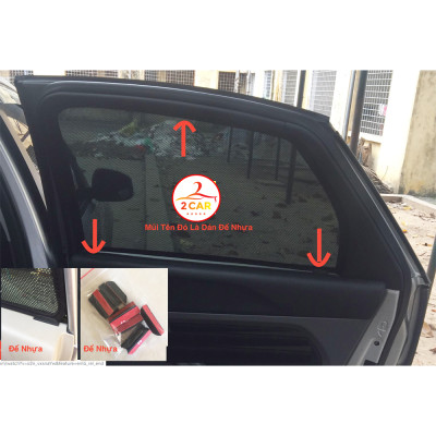 Rèm Che Nắng Honda HRV 2018-2023, Rèm Chắn Nắng Nam Châm Cho Xe ô tô, Bộ 4 Tấm, có nam châm