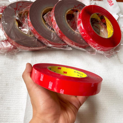 Băng dính 2 mặt chuyên dụng cho ô tô xe hơi, băng keo dán cường lực siêu dính nhiều kích cỡ nhựa xe