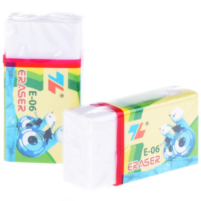 Vỉ 2 Cục Gôm Thiên Long E-06