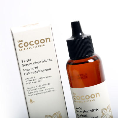Combo 2 serum Sachi phục hồi tóc the cocoon 70ml