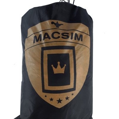 Bạt phủ ô tô Mitsubishi Mirage thương hiệu Macsim sử dụng trong nhà và ngoài trời chất liệu Polyester - màu đen