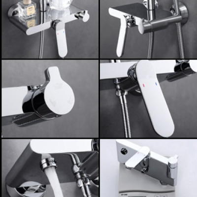 BỘ SEN TẮM ĐỒNG THAU NÓNG LẠNH EUROVINTO CAO CẤP MÃ NW-FX