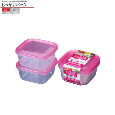 Combo 03 Bộ hộp thực phẩm Nakaya 650ml - Nội địa Nhật Bản (02 hộp/Bộ)