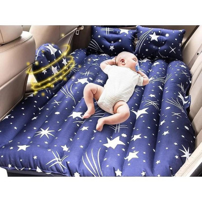 Đệm hơi ô tô vải dù oxford họa tiết ngôi sao
