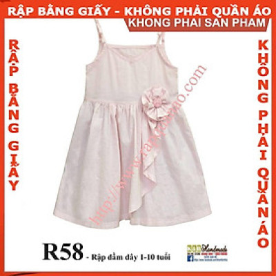 Rập giấy A0 mã R58 (BẢN VẼ)