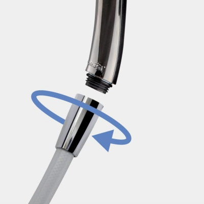 Vòi sen tắm mạ có nút dừng kết hợp công nghệ trộn khí Air Beat Pita Takagi JSB025MN