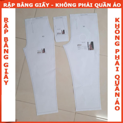 Rập giấy mã R195- Rập váy với yếm cách điệu (BẢN VẼ)