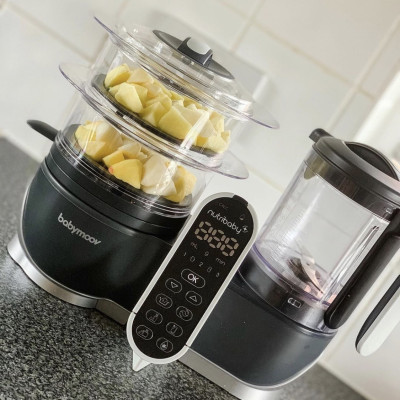 Máy xay hấp đa năng Nutri Baby Plus 5 in 1 BabyMoov 090