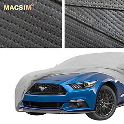 Bạt phủ ô tô chất liệu vải không dệt cao cấp thương hiệu MACSIM dành cho BMW 1-Series màu ghi - bạt phủ trong nhà và ngoài trời