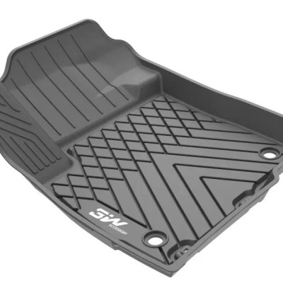 Thảm lót sàn xe ô tô Mitsubishi Outlander Sport 2012-đến nay nhãn hiệu Macsim 3W - chất liệu nhựa TPE đúc khuôn cao cấp - màu đen