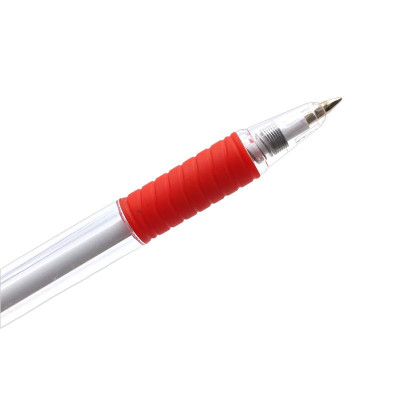 Bút Bi Bấm I-5 0.5 mm - Radius - Mực Đỏ