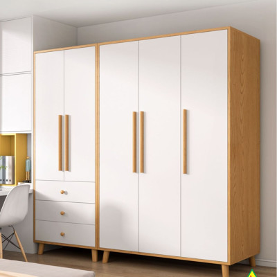 Tủ quần áo gỗ MDF 4TAG04 - Nội thất lắp ráp Viễn Đông ADV