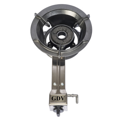 Combo Bếp Gas Khè Công Nghiệp Sơn Tĩnh Điện GDV Kèm Van Dây - Hàng Chính Hãng