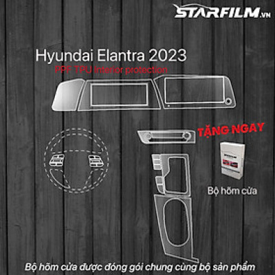 Hyundai Elantra 2023 PPF TPU nội thất chống xước tự hồi phục