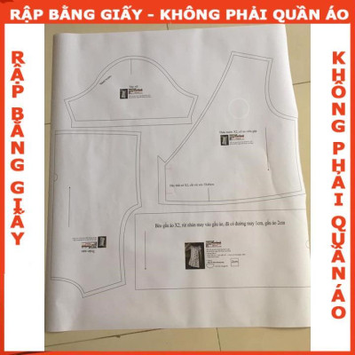 Rập giấy mã 510 (BẢN VẼ) rập đầm