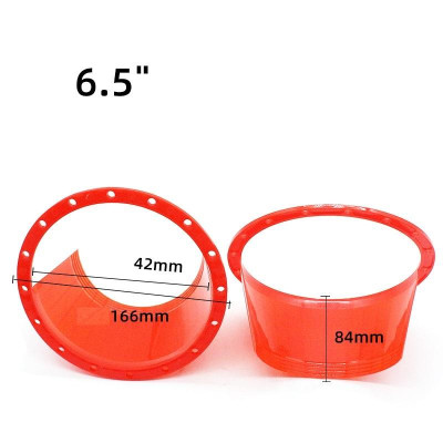 Vành loa PVC 6.5 inches phù hợp mọi loại xe chống nước, hướng âm, chống tạp âm cho xe ô tô, hàng cao cấp