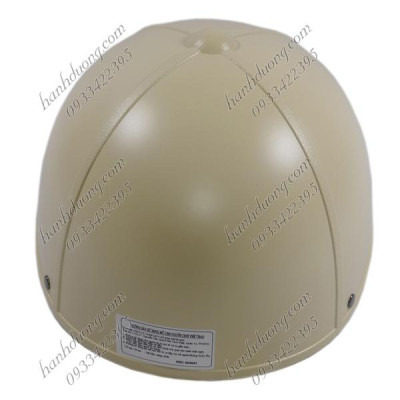 Nón bảo hiểm kết nam gắn mặt sắt, 4 khía gân nổi độc đáo, dây quai nón dễ dàng điều chỉnh - Hạnh Dương