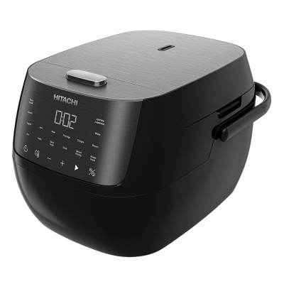 Nồi cơm điện tử Hitachi RZ-S18VN, dung tích 1.8L, màu đen, 16 chế độ nấu - Hàng chính hãng