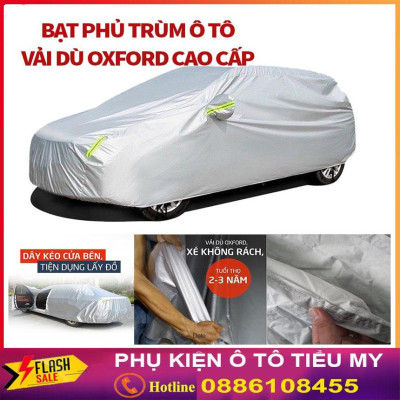 Bạt Phủ Ô Tô Vải Dù Ford EcoSport, Everest, Escape, Focus, Explorer, Ranger chống nóng,  chống nước