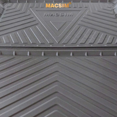 Lót cốp (qd) xe ô tô Skoda Kodiaq 2017-2023 7 seat, thương hiệu Macsim chất liệu TPV cao cấp màu đen cốp loai tốt , dày dặn 