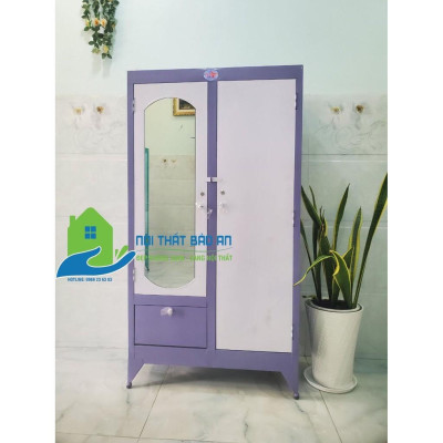 Tủ sắt đựng quần áo 1m4x0.9