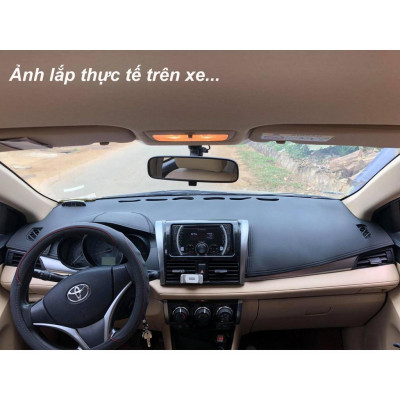 Thảm Taplo Da Vân Carbon Xe Hyundai Kona cao cấp có chống trượt