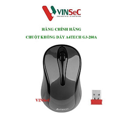 Chuột Không Dây A4Tech G3-280A - Hàng Chính Hãng