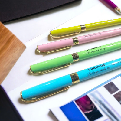 Bút máy ngòi mài vàng 24k VNP-18 Tặng kèm ngòi thay thế