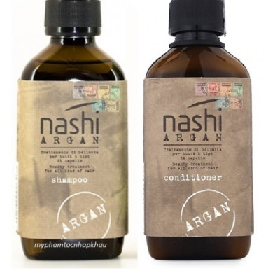 CẶP GỘI XẢ PHỤC HỒI NASHI ARGAN 200ML