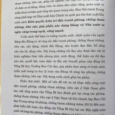 Kiên Quyết, Kiên Trì Đấu Tranh Phòng, Chống Tham Nhũng, Tiêu Cực, Góp Phần Xây Dựng Đảng Và Nhà Nước Ta Ngày Càng Trong Sạch, Vững Mạnh