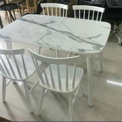 Bộ bàn ăn Juno Sofa 4 ghế Cheap4 ngang 80 x 1m1