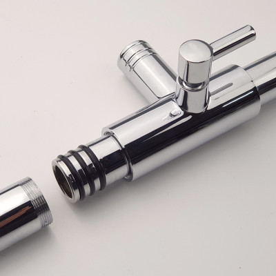 Cây sen nóng lạnh Đồng mạ Chrome Eurolife EL-S922 (Trắng bạc).