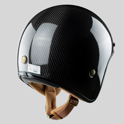 Mũ Bảo Hiểm 3/4 Bulldog Heli Carbon 2020