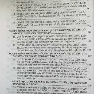 Cẩm Nang Nghiệp Vụ Công Tác Thanh Tra - Giải Đáp Một Số Tình Huống Thường Gặp và Quy Tắc Ứng Xử Của Cán Bộ, Công Chức, Viên Chức Trong Ngành Thanh Tra Và Cán Bộ, Công Chức Làm Công Tác Tiếp Công Dân