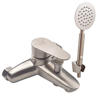 Bộ vòi sen nóng lạnh Inox SUS 304 Eurolife EL-1301 (Trắng vàng)