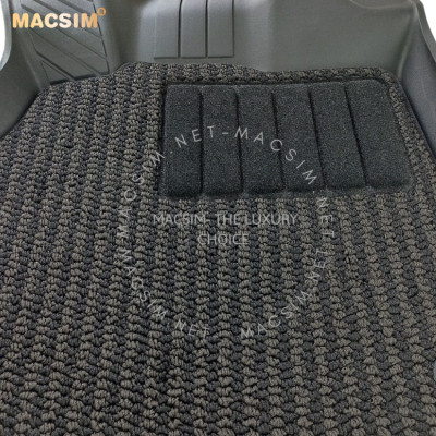 Thảm lót sàn ô tô 2 lớp cao cấp dành cho xe Audi Q5 2018+ nhãn hiệu Macsim 3w chất liệu TPE