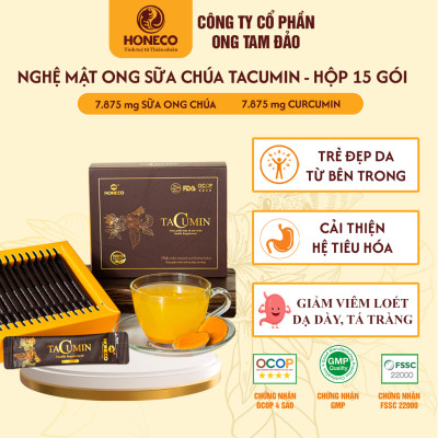 Nghệ mật ong Tacumin HONECO 15 gói x 15g