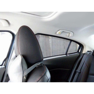 Chắn nắng cửa xe  dành cho HONDA CITY 2021-2020, bộ rèm chắn nắng vải lưới gắn nam châm hút