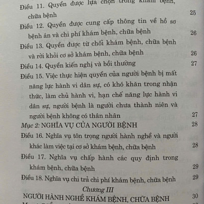 Luật Khám Bệnh, Chữa Bệnh 