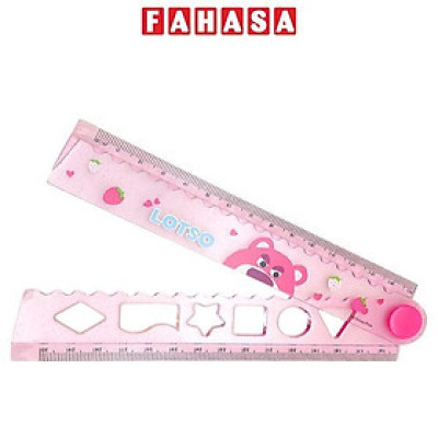 Thước Gập 30 cm Gấu Lotso - Ume DM0346-2T