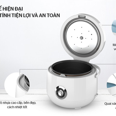 Nồi cơm điện Sunhouse SHD8606 1.8L - Hàng chính hãng