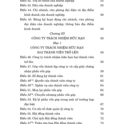 Luật Doanh nghiệp năm 2020 (sửa đổi, bổ sung năm 2022, 2025)