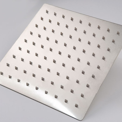 Đài sen tắm Inox SUS 304 Eurolife vuông EL-DSV20 (Trắng vàng)