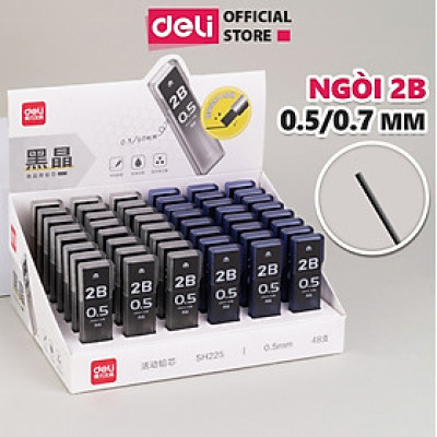 Bút Chì Kim Pastel Deli Ngòi 0.5-0.7mm Đệm Tay Siêu Êm Cao Cấp Kèm Đầu Tẩy Cải Tiến Cho Học Sinh Dân Văn Phòng Tiện Lợi