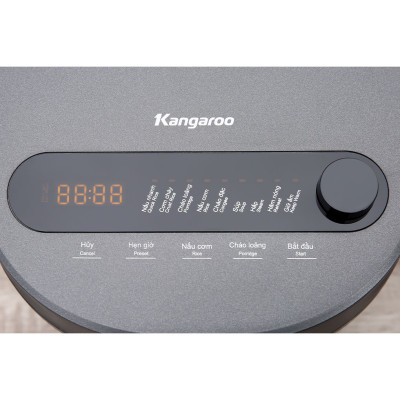 Nồi cơm điện cao tần Kangaroo model KG18RIH2, dung tích 1.8L, công suất 1300W, công nghệ gia nhiệt IH, cho nhiệt tỏa đều, nhanh  - Hàng chính hãng